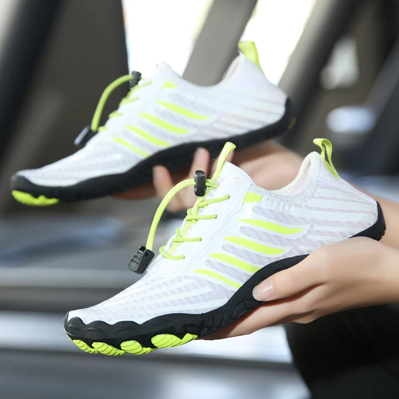 Quick Dry Non Slip Men Women Water Shoes Barefoot Five Toe Breathable Soft Beach Sport Hiking Outdoor Climbing Wading Aqua