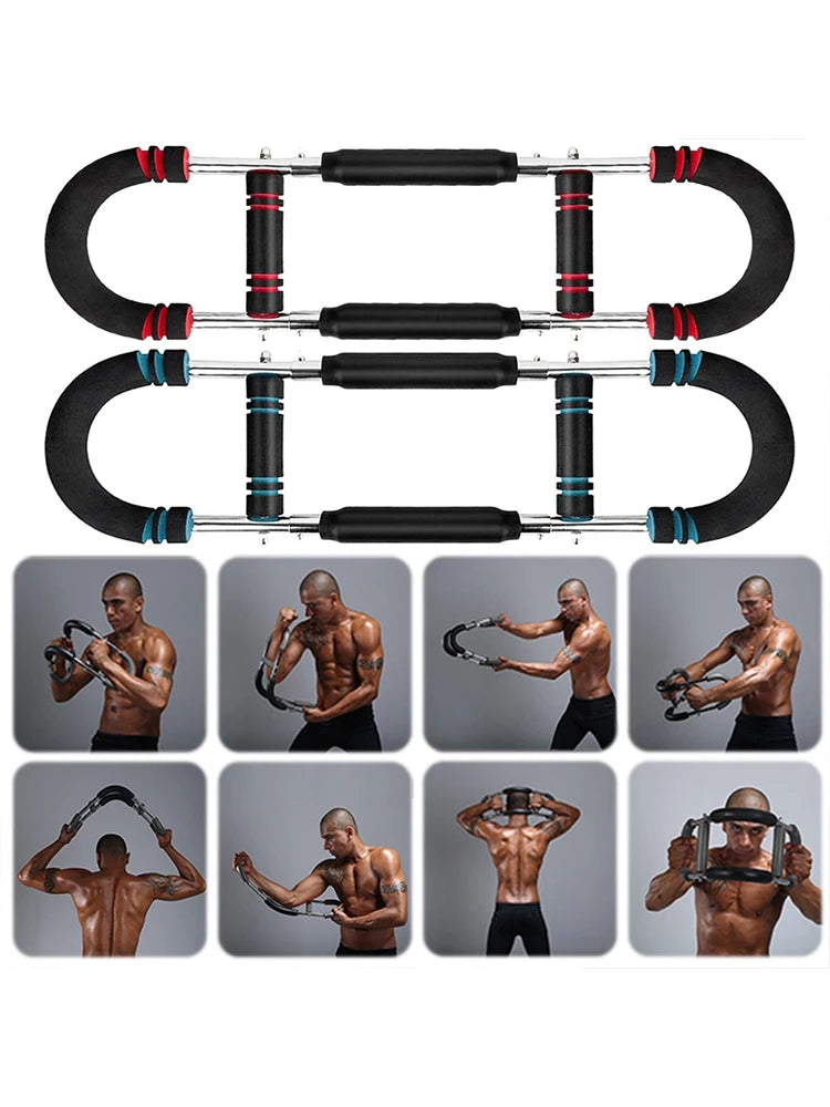 Twister Arm Trainer Adjustable Chest Workout Equipment U-Shaped Power Twist Arm Trainer Twister Arm Exerciser Fitness Anywhere