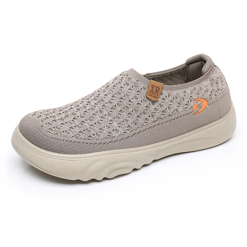 Women Anti Slip Casual Travel Shoes Breathable Lightweight Walking Loafers Round Toe Comfortable Boat Shoes for Outdoor Travel